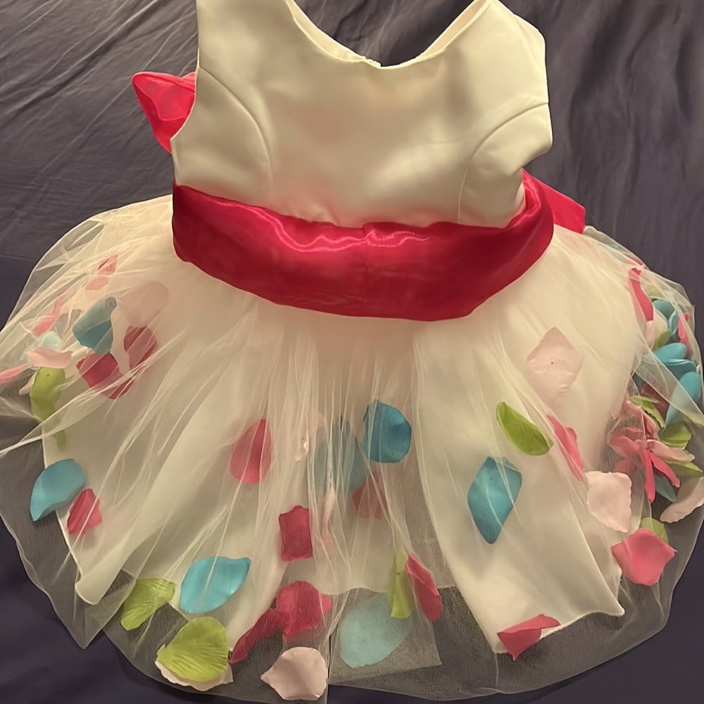 Party/wedding dress for a toddler.